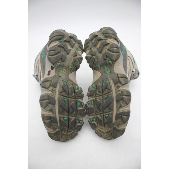 Oboz Sawtooth II Mid Womens Size 7.5 Leather Waterproof Hiking Trail Boots Brown - Picture 8 of 11